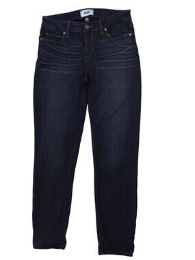 PAIGE Verdugo Ankle Skinny Jeans Size 28 Dark Wash